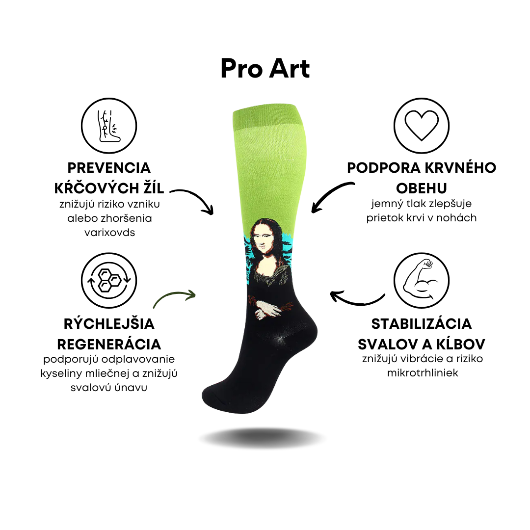 Pro Art Kompresné ponožky